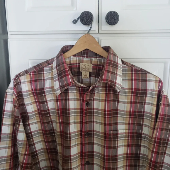 Jos A Bank Tartan Plaid Button Down Shirt - Picture 4 of 8